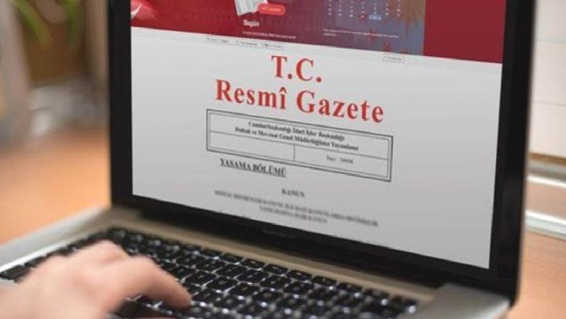 Resmi Gazete’de bugün (29.11.2022)