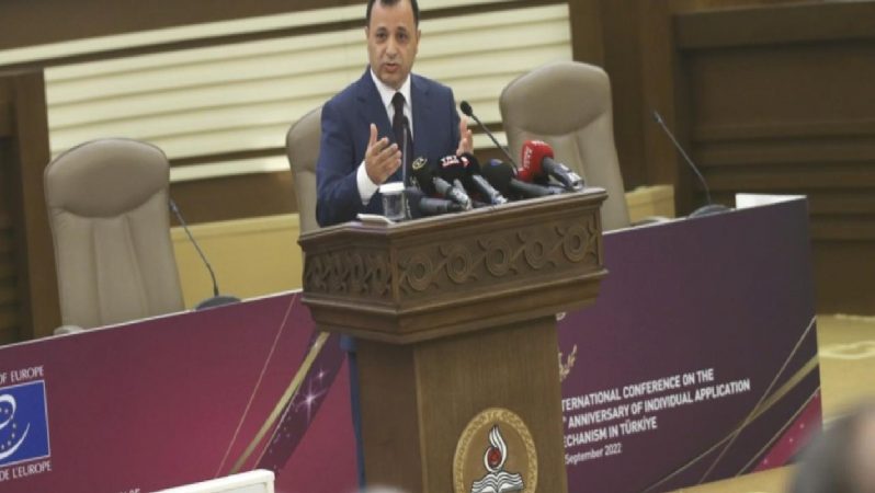 AYM Lideri Arslan “Bireysel müracaatlarda inanılmaz bir iş yüküyle karşı karşıyayız”