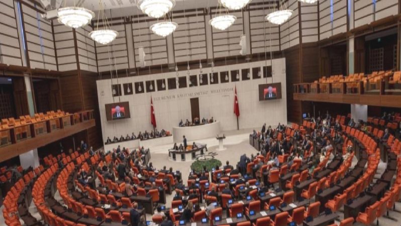 İktisada ait “torba kanun” teklifi TBMM Genel Şurası’nda