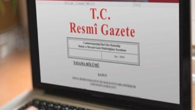 Resmi Gazete’de bugün (16.12.2022)