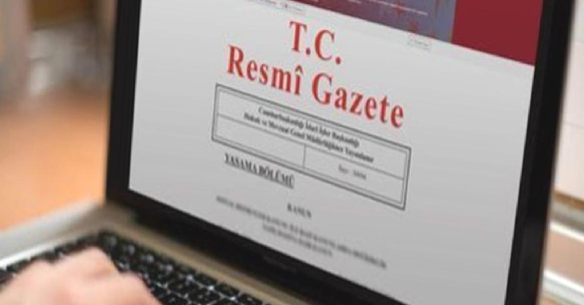 Resmi Gazete’de bugün (20.12.2022)