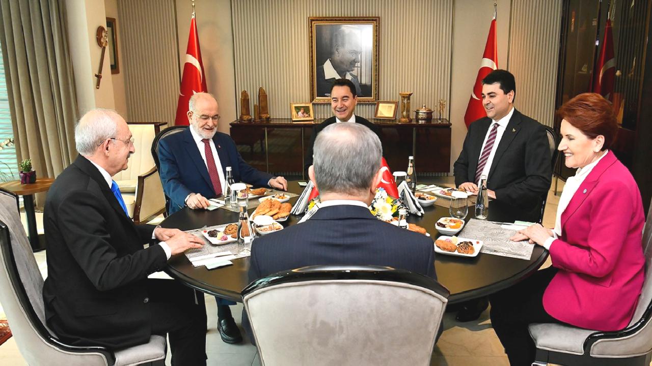 Altılı Masa’dan 9 saatlik toplantı: Açıklamada dikkat çeken detaylar