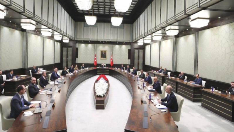Kabine toplantısı sona erdi